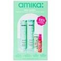 amika: mane menders strength repair wash + care set 4 pc.
