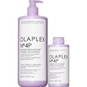 OLAPLEX Nº.4P BLONDE ENHANCER TONING SHAMPOO BACKBAR & RETAIL KIT 2 pc.